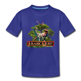 Jurassic Quest Jungle Classic - Youth T-Shirt - royal blue