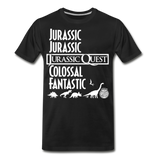 Jurassic Quest Theme Song Lyrics - Adult T-shirt - black