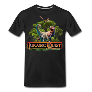 Jurassic Quest Jungle Classic - Adult T-Shirt - black