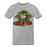 Jurassic Quest Jungle Classic - Adult T-Shirt - heather gray