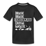 Jurassic Quest Theme Song Lyrics – Youth T-shirt - black