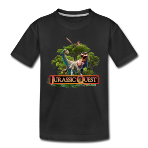 Jurassic Quest Jungle Classic - Youth T-Shirt - black